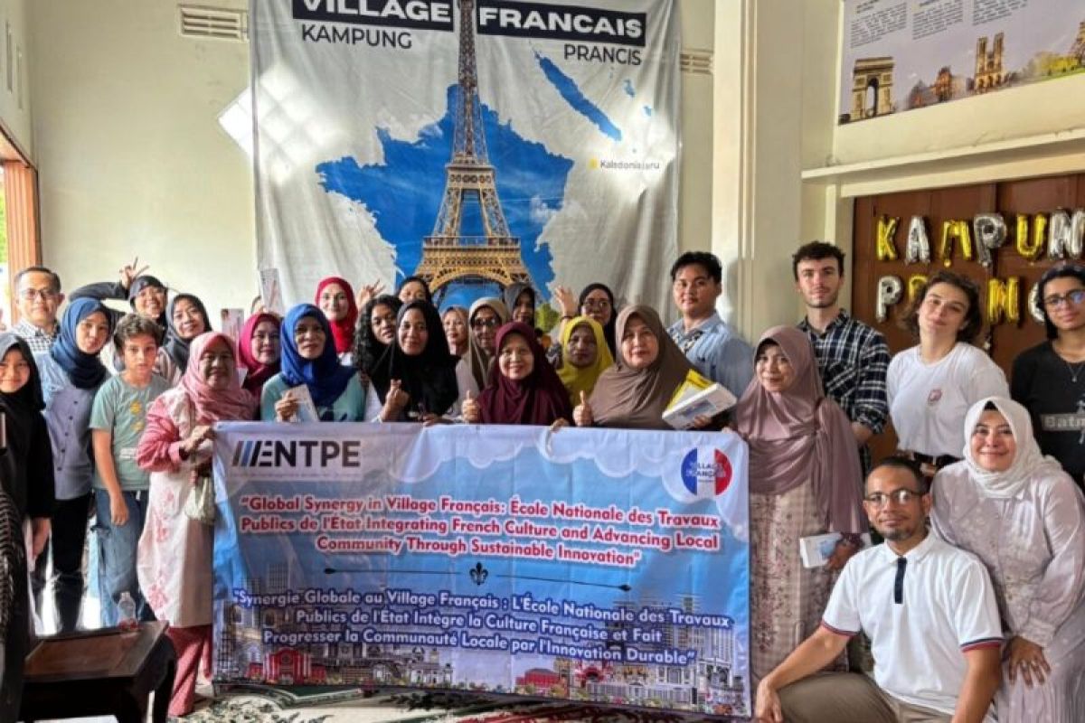 Unila dan Pemkot Metro Resmikan Kampung Prancis di Blok Kaledonia, 32 Anggota Aktif Belajar Bahasa dan Budaya