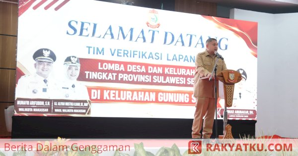 Wali Kota Makassar Munafri Arifuddin Yakin Kelurahan Gunung Sari Wakili Sulsel ke Lomba Tingkat Nasional