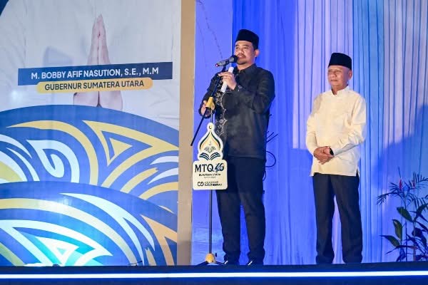 Gubernur Sumut Bobby Nasution Tutup MTQ ke-40, Ingatkan Implementasi Nilai Alquran Bukan Sekadar Lomba