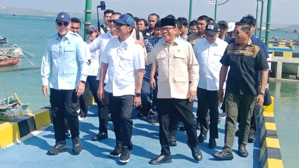 Tiga Menteri Tinjau Fasilitas KNMP Ekas Buana di Lombok Timur, Zulhas Targetkan Nilai Tukar Nelayan Naik ke 120