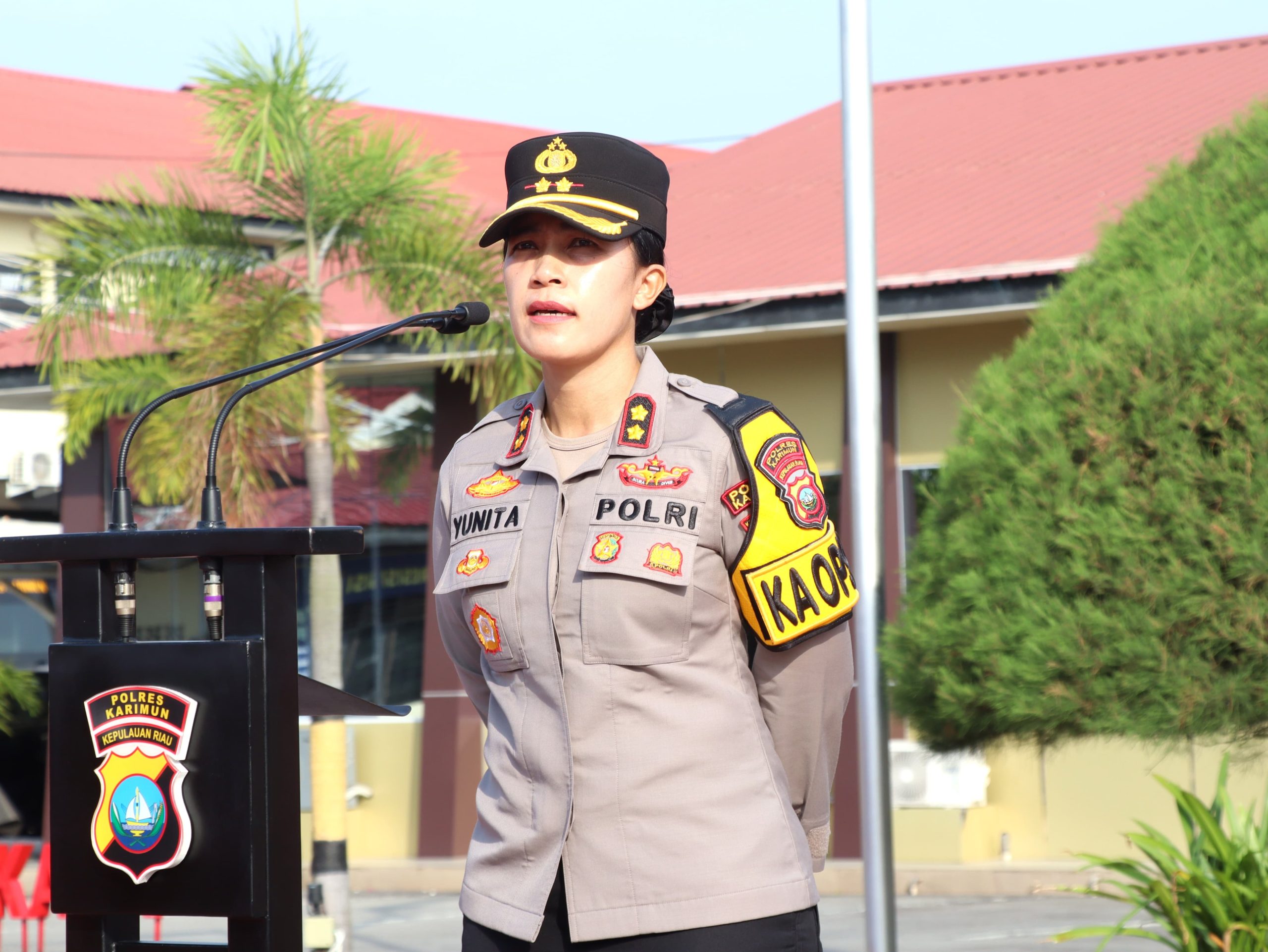 Kapolres Karimun AKBP Yunita Stevani Ingatkan Orang Tua dan Guru Waspadai Pengaruh Ekstrem True Crime Community ke Anak