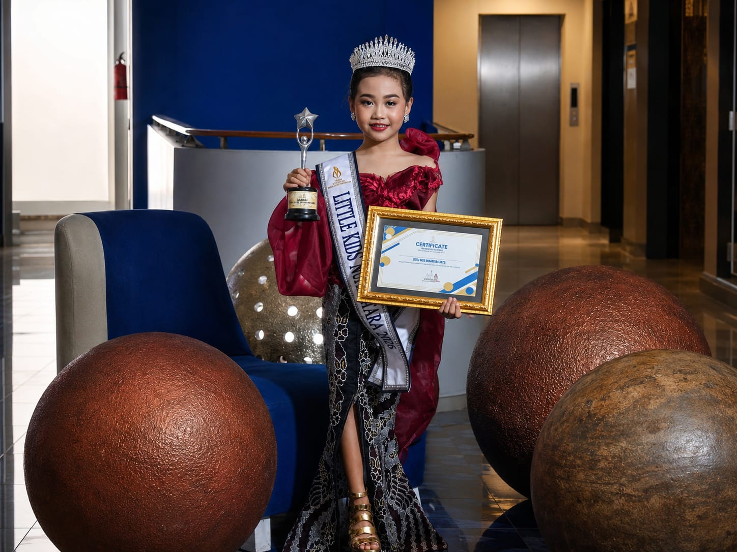 Siswi SD di Kotawaringin Timur Sabet Juara 1 Little Kids Nusantara 2026, Berawal dari Kagumi Putri Indonesia di Televisi