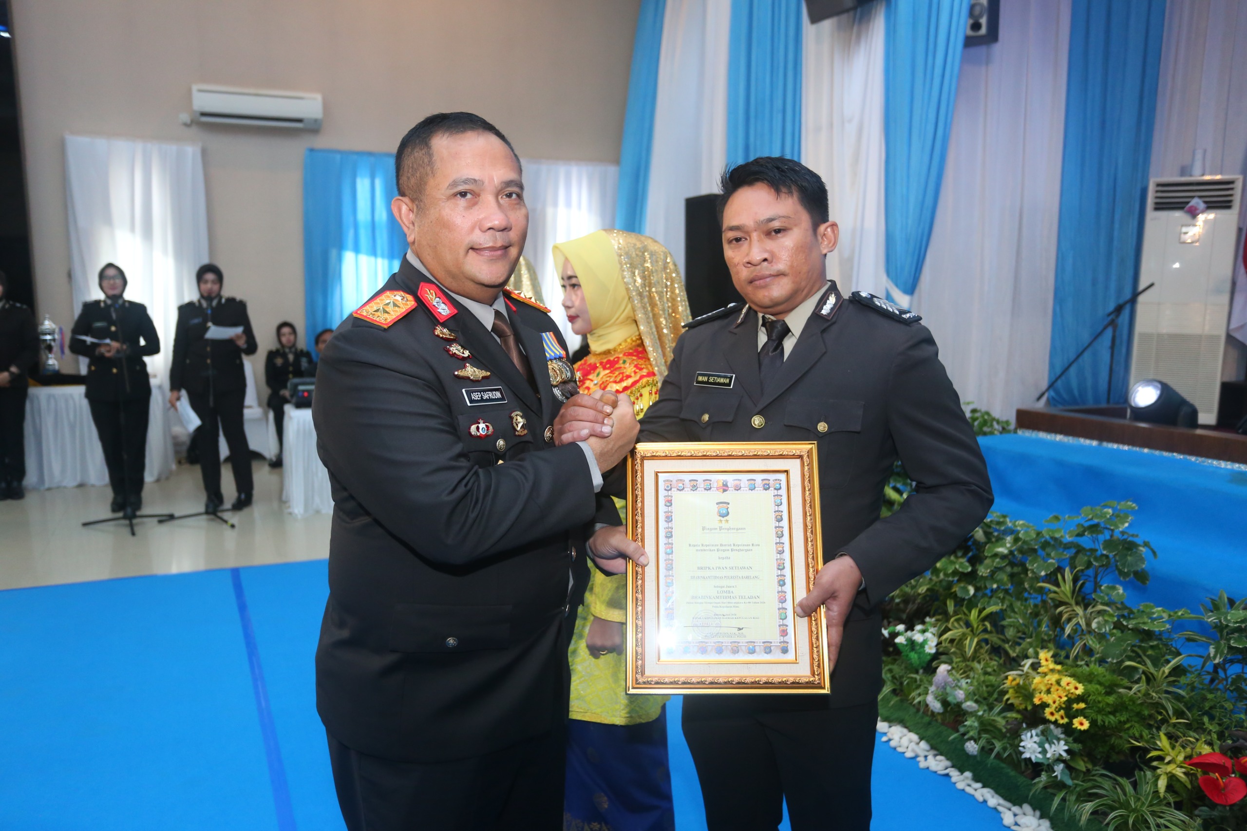 Bripka Iwan Setiawan, Bhabinkamtibmas Polsek Batu Ampar, Juara 1 Tingkat Polda Kepri Berkat Program Antar Pelajar 
