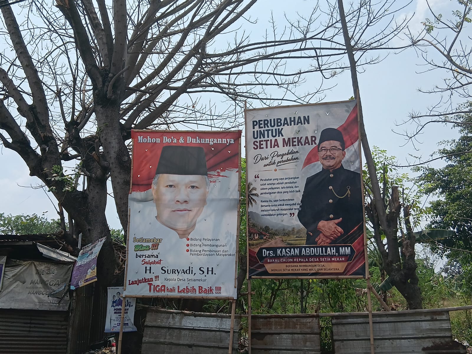 Pilkades Setia Mekar Tambun Selatan Diikuti Dua Calon, Petahana Haji Suryadi Daftar di Hari Terakhir