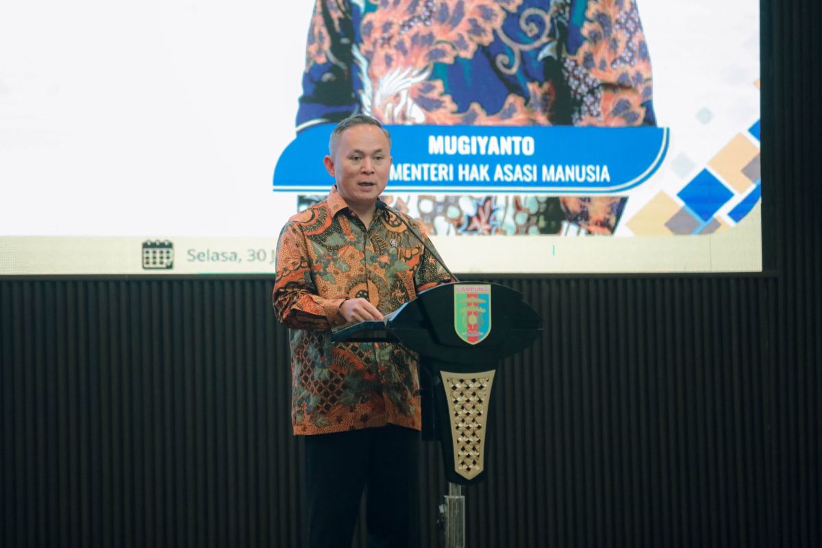 Wamen HAM Mugiyanto: ASN di Lampung Garda Terdepan Perlindungan HAM, Interaksi Langsung dengan Warga Jadi Kunci