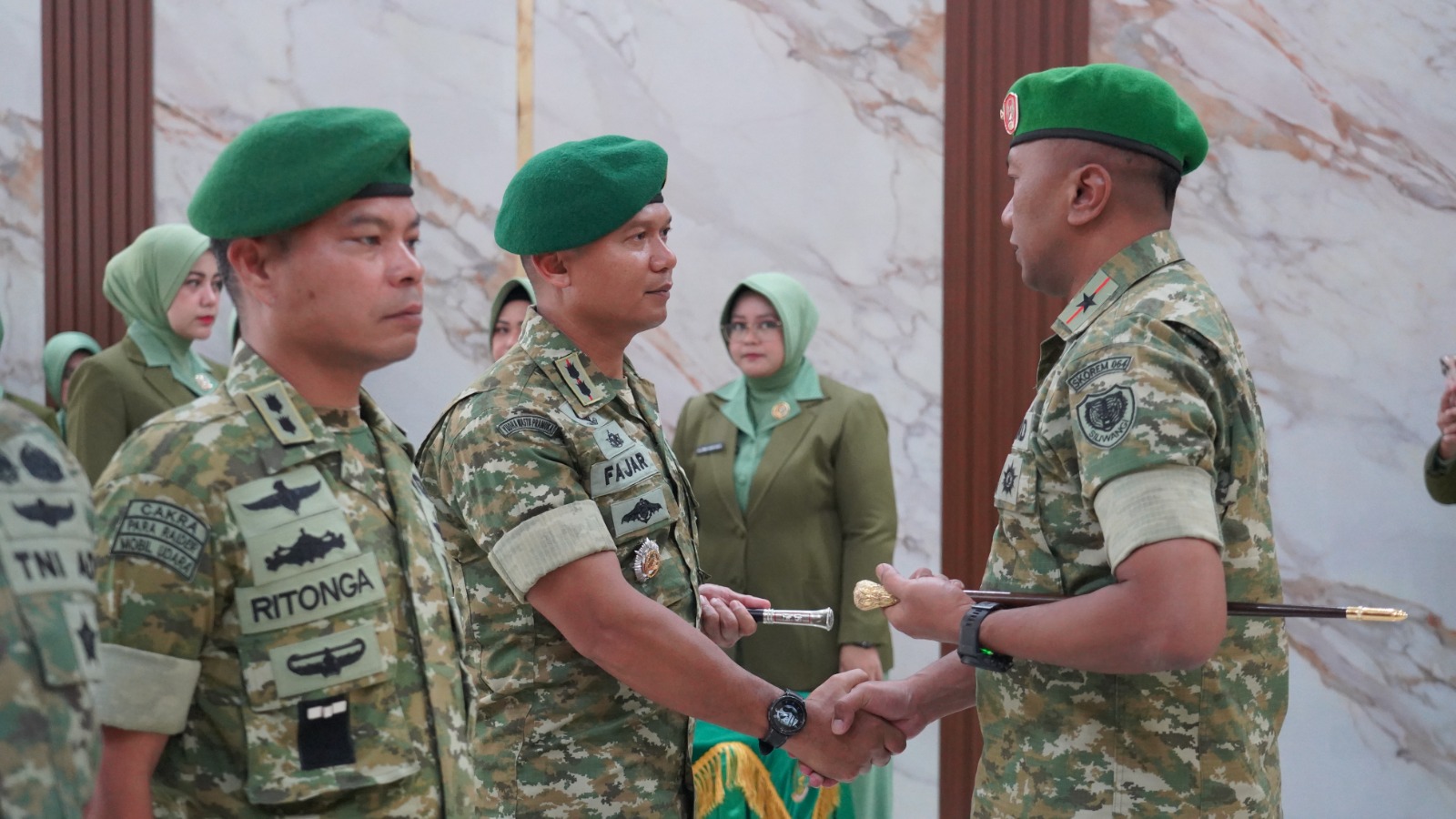 Danrem 064/Maulana Yusuf Lantik Dandim Pandeglang dan Kasi Log Baru, Ingatkan Soal Logistik dan Tugas Kewilayahan