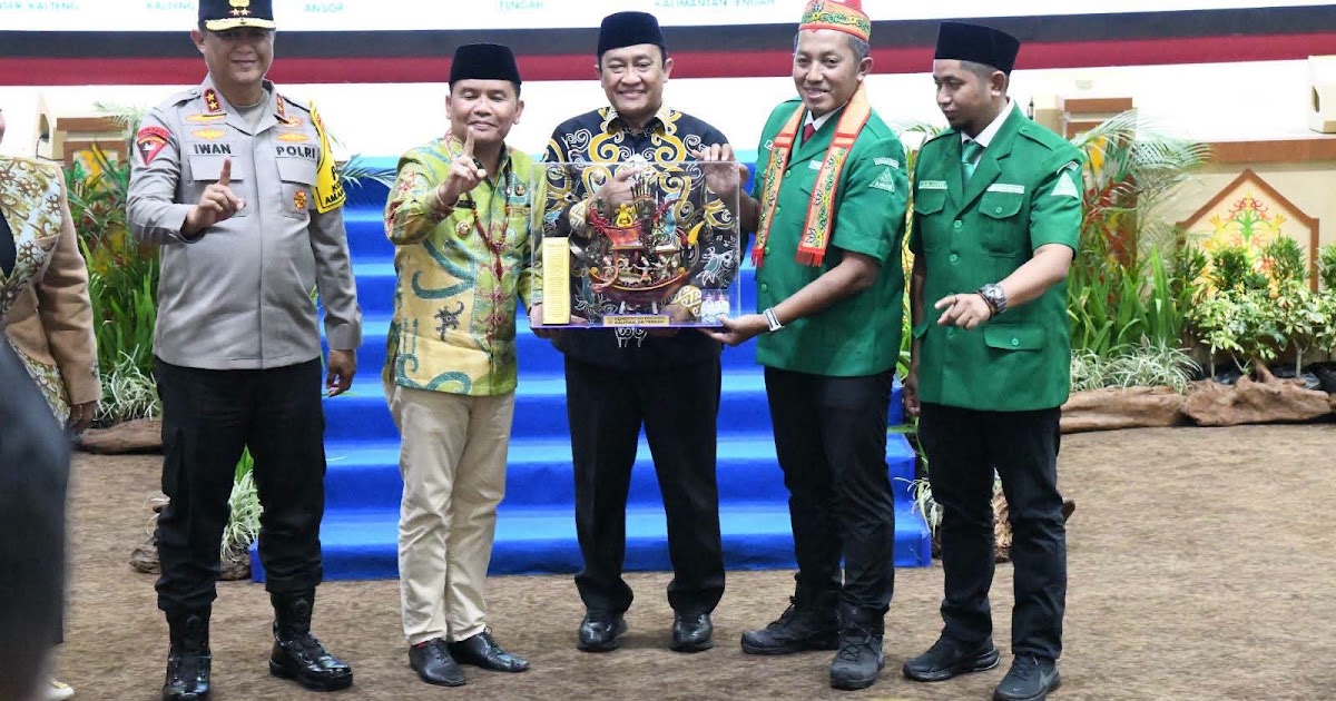 Gubernur Kalteng Agustiar Sabran Dorong GP Ansor Lahirkan Gagasan Strategis Perkuat Rantai Pasok Daerah