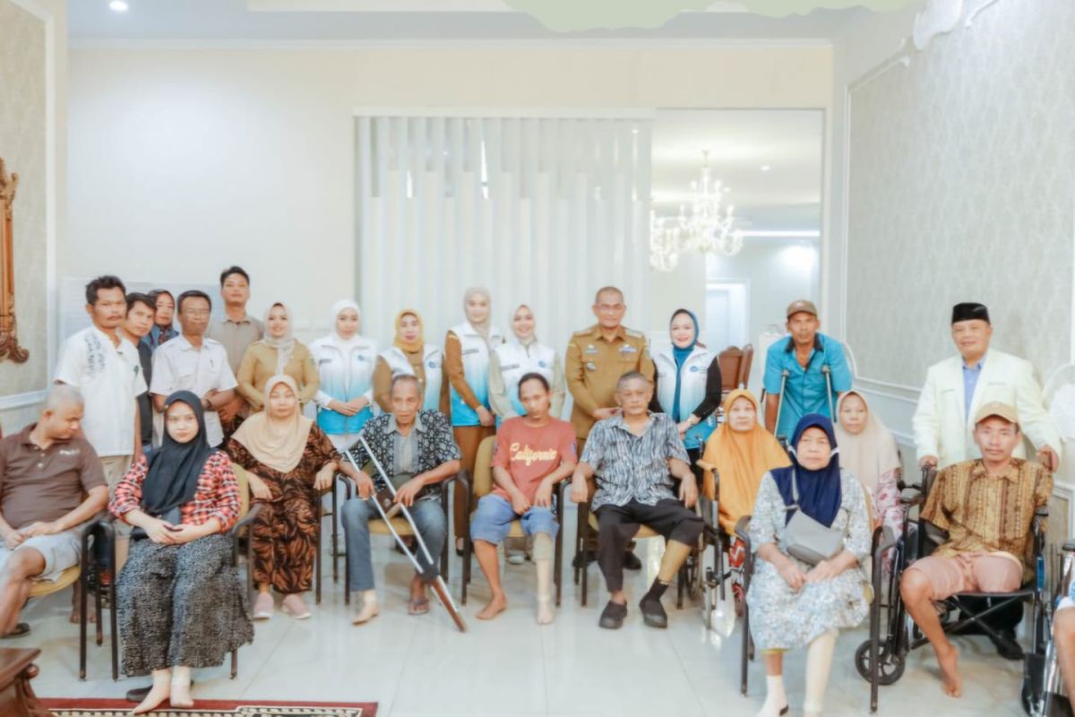 Pemprov Lampung Salurkan 20 Kaki Palsu untuk Penyandang Disabilitas dari 15 Kabupaten/Kota