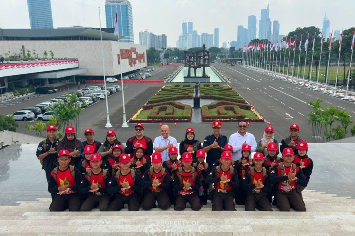 Kwarcab Pramuka Belitung Timur Berangkat ke Jamnas XII 2026, PT Timah Siapkan Mess dan Transportasi