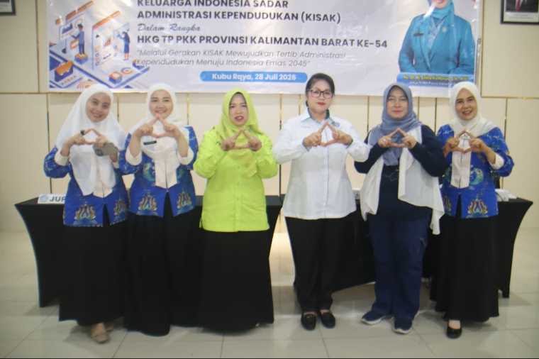 TP PKK Kalbar Matangkan Lomba KISAK di HKG ke-54, 14 Kabupaten/Kota Kirim Kader ke Kubu Raya