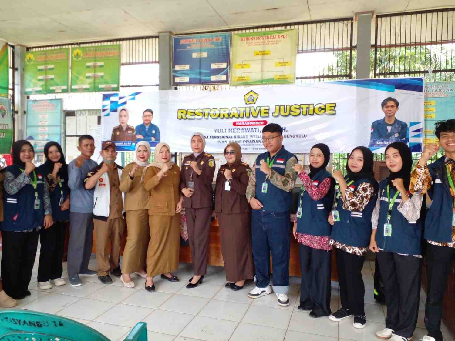 Kejati Bengkulu Beri Penyuluhan Hukum Restorative Justice di Seluma, Gandeng Mahasiswa KKN UNIB