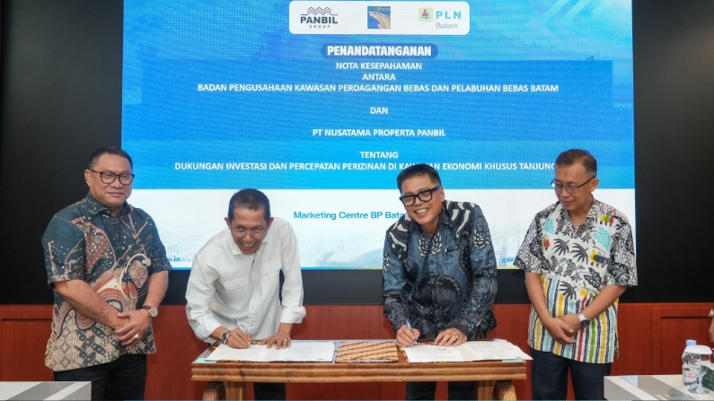 BP Batam Teken Dua Nota Kesepahaman untuk Percepat Investasi dan Listrik di KEK Tanjung Sauh, Target Beroperasi Desember 2026
