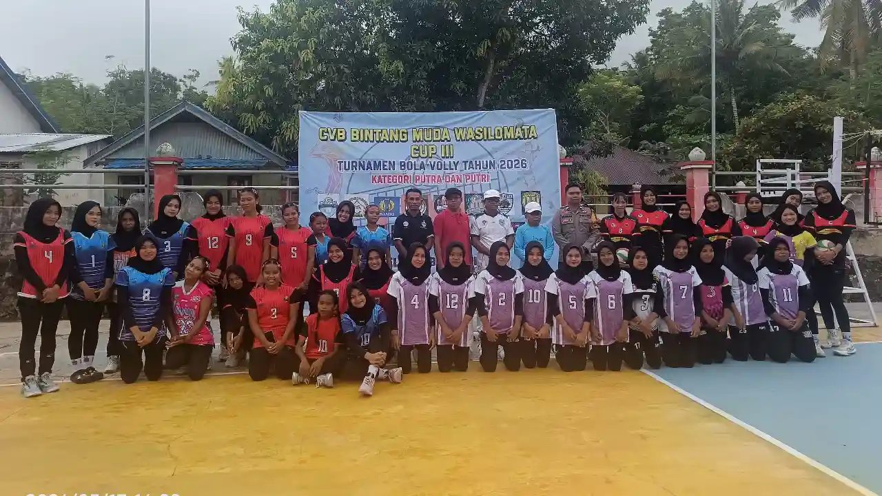 23 Klub Voli Putra-Putri Berlaga di Wasilomata Cup III, Dispora Buton Tengah Siapkan Strategi Pembinaan Atlet Berbasis Desa