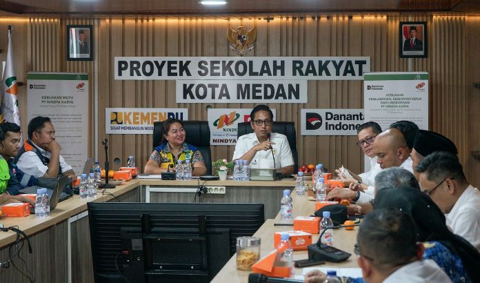 Progres Sekolah Rakyat Medan Tuntungan Capai 73 Persen, Warga Sekitar Mulai Rasakan Dampak Pembangunan