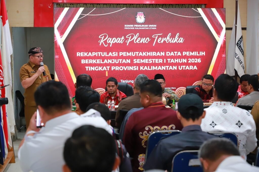 Pemprov Kaltara Dukung Data Pemilih Akurat hingga Perbatasan, 546.534 Warga Tercatat di KPU