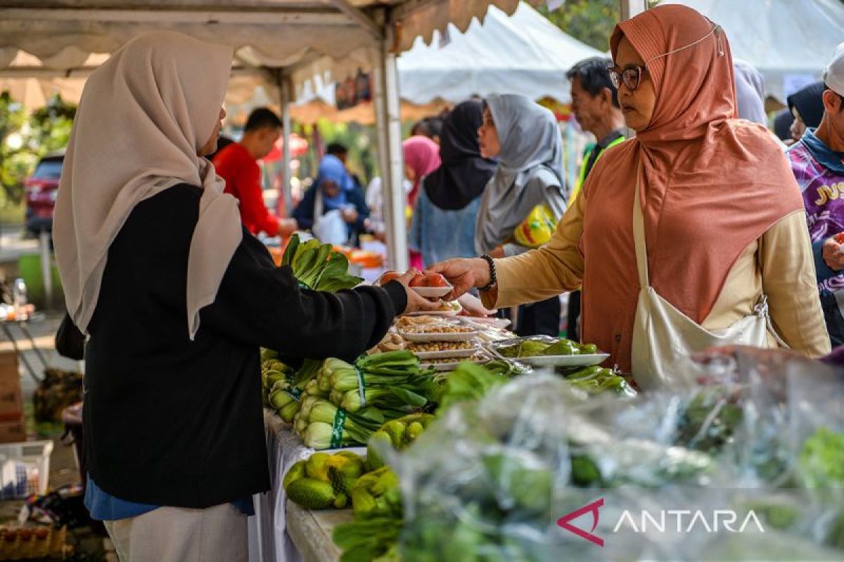 Harga Sayur dan Bahan Pokok di Bawah Pasar, Pemkot Bandung Gelar Gerakan Pangan Murah di Panyileukan