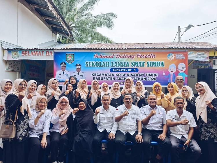 Sekolah Lansia SMAT SIMBA Angkatan III Resmi Dibuka di Kisaran Timur, 35 Peserta Siap Jalani Program Mandiri
