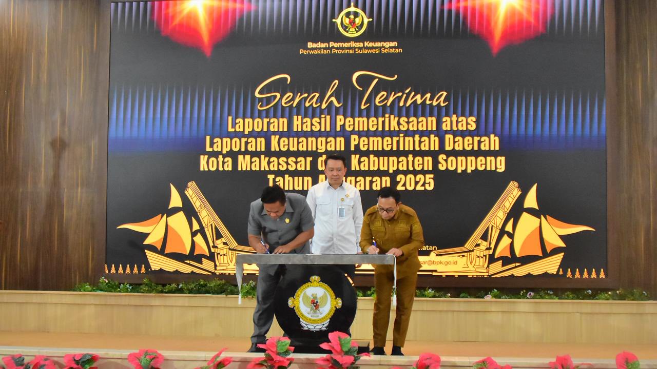 12 Tahun Berturut-turut, Pemkab Soppeng Kembali Raih Opini WTP dari BPK untuk LKPD 2025