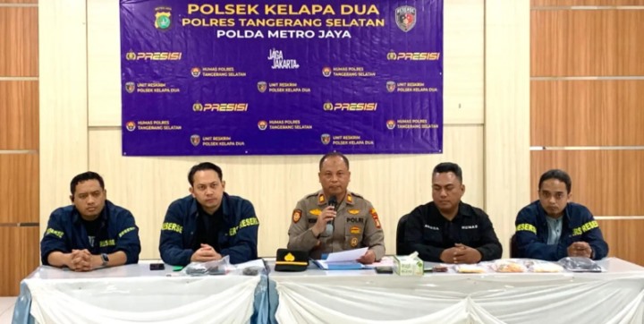 Polsek Kelapa Dua Amankan 3 Peredar Obat Daftar G, 1.655 Butir Tramadol dan Eximer Disita dari Dua Lokasi