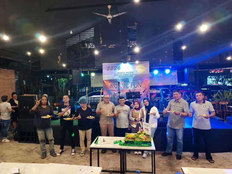 Wali Kota Pontianak Hadiri Perayaan 5 Tahun Komunitas Musisi Cafe, Dorong Kreativitas dan Kualitas Hiburan