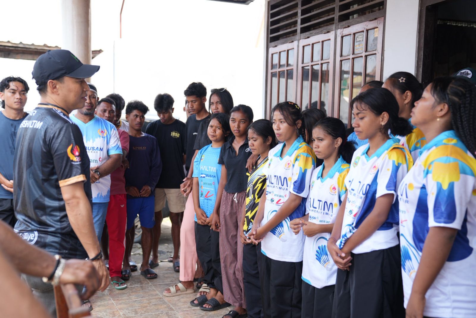 Ketua KONI Halmahera Timur Ricky Chairul Richfat Tinjau Langsung Atlet Porprov V Malut, Muay Thai Sumbang 8 Medali Perunggu
