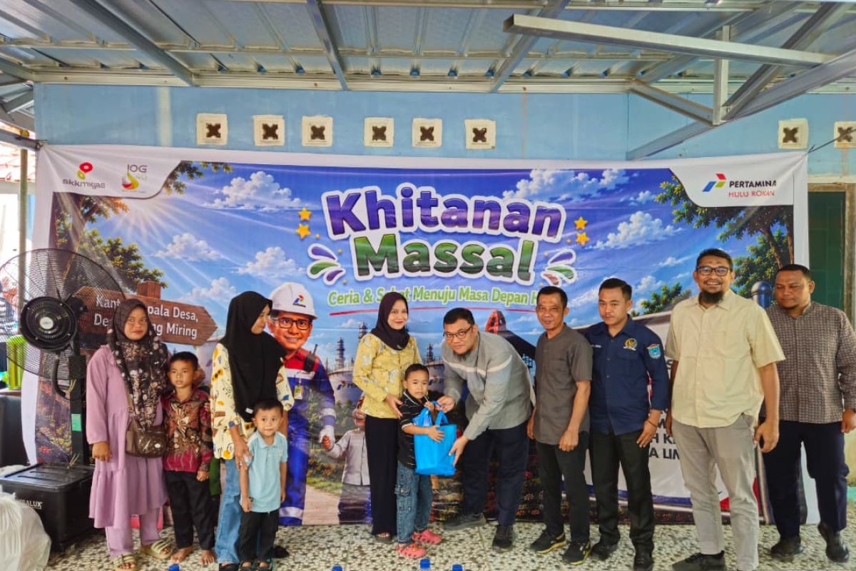 265 Anak di Empat Wilayah Kerja Sumsel Jalani Khitanan Massal Gratis dari Pertamina PHR Zona 4