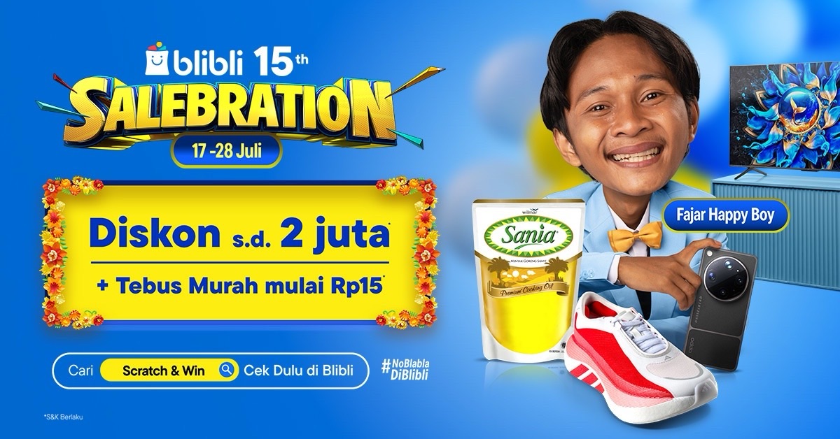 Promo Ulang Tahun Blibli Juli 2025: Diskon Beras Sania Premium, Beli Online Original di E-Commerce