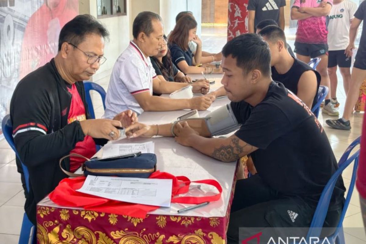 KONI Bali Tes Kesehatan 71 Atlet Bela Diri Jelang PON 2026, Target 20 Medali Emas