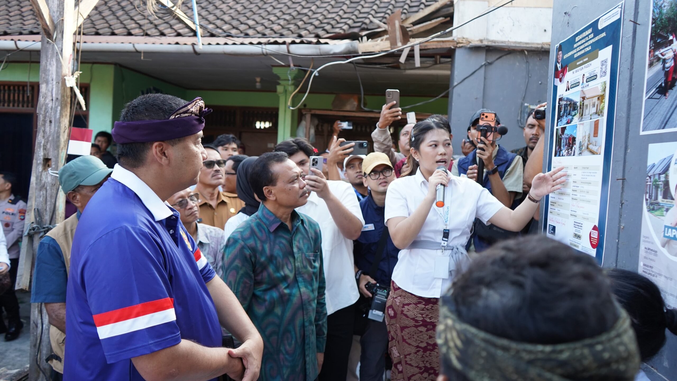 Alokasi Bedah Rumah di Bali 2026 Melonjak Jadi 4.184 Unit, Menteri PKP Tinjau Langsung Rumah Pemulung di Denpasar