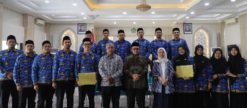 704 Formasi CPNS Kemenag Aceh, 668 Resmi Dilantik Jadi PNS Usai 28 Orang Dialihkan ke BPJPH