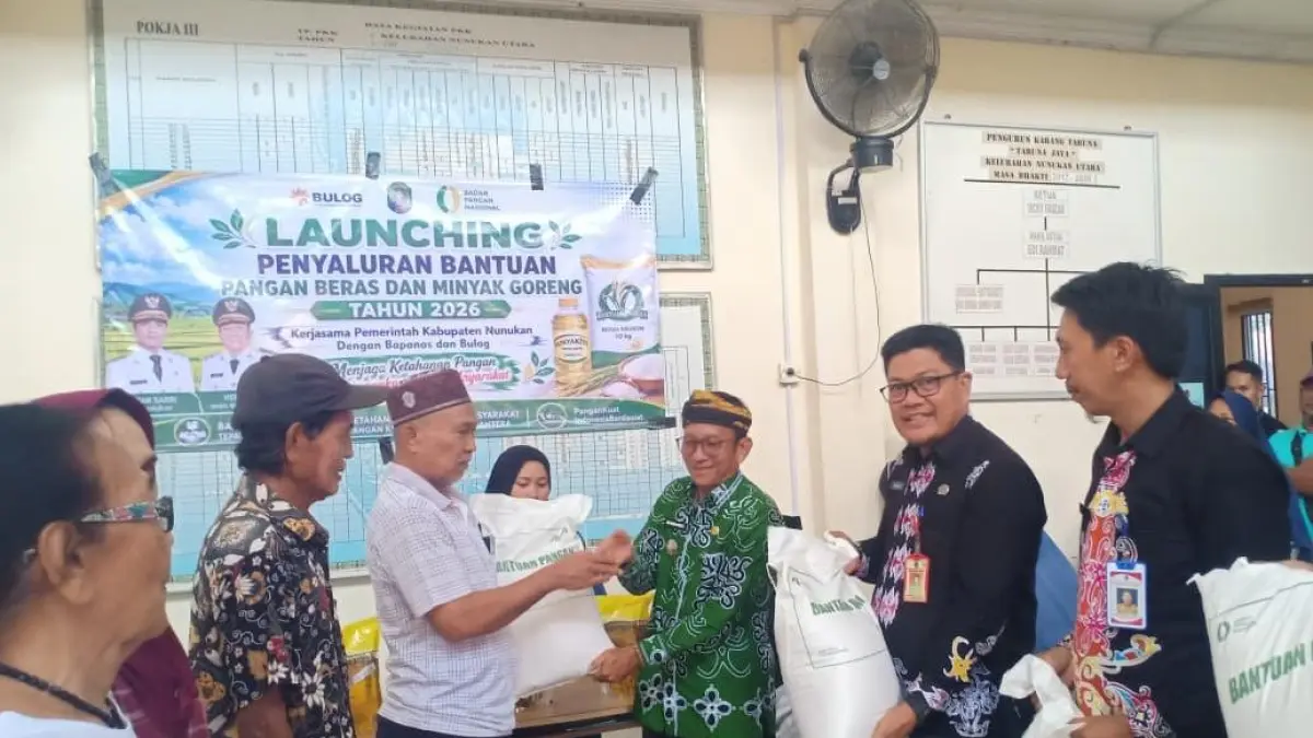 Wakil Bupati Nunukan Luncurkan Bantuan Pangan, Jaga Stabilitas Harga Jelang Ramadhan