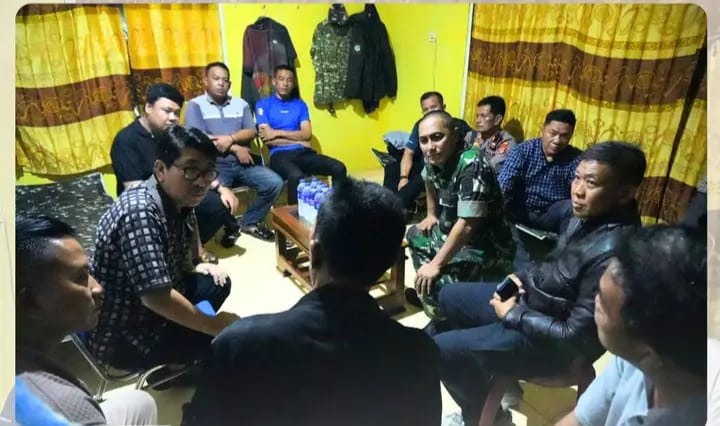 Bupati Lampung Utara dan Dandim 0412 Fasilitasi Mediasi Damai Warga-Personel TNI di Pekurun, 8 Pemuda Alami Luka-Luka