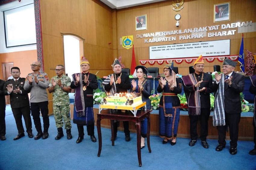 Bupati Pakpak Bharat Beri Penghormatan ke Tokoh Pemekaran di Sidang Istimewa HUT ke-23, Tema 