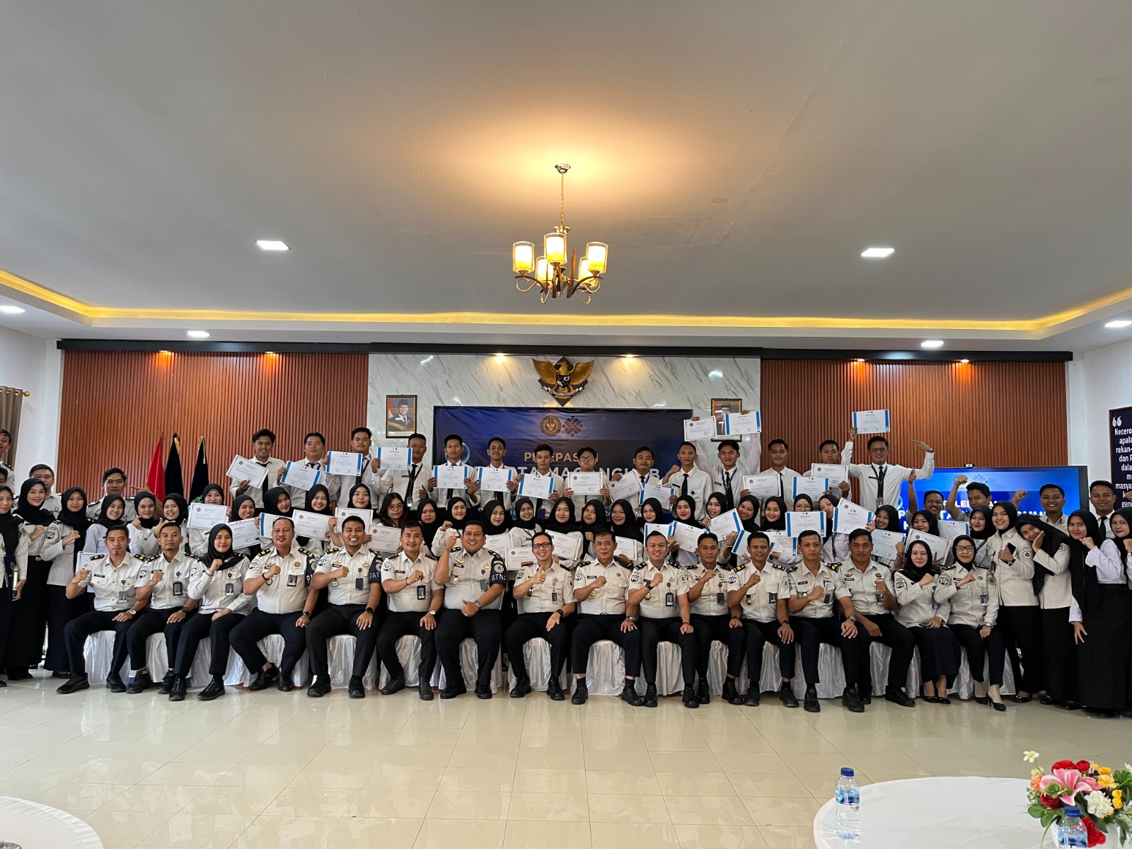 Lapas Banyuasin Lepas Puluhan Peserta Magang Batch III, Kalapas: Jadikan Pengalaman Ini Bekal Hadapi Dunia Kerja