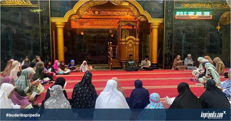 Rangkaian Yasin, Tahlil, dan Maulid Diba' Warnai Malam Jumat di Masjid Quba Desa Dendun, Bintan