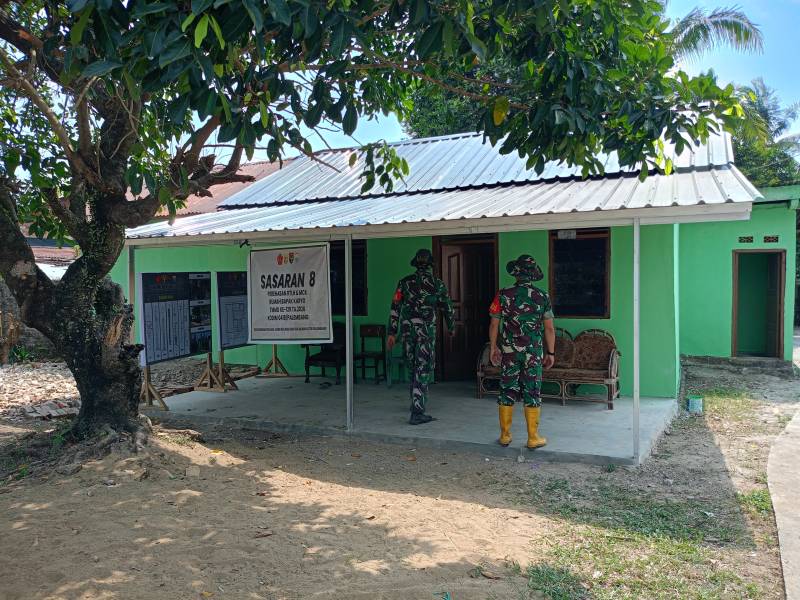 TMMD ke-129 Kodim 0418/Palembang Rampungkan Rehabilitasi Rumah Bapak Karyo, Satgas Pastikan Hunian Layak Sebelum Penutupan