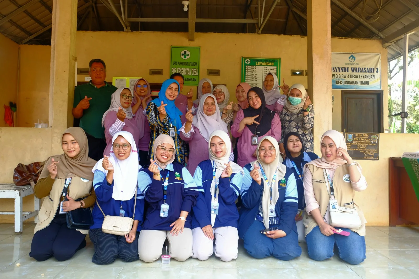 KKN UIN Walisongo Bantu Pelayanan Posyandu Warasari 3 di Ungaran Timur, Cek Kesehatan Gratis untuk Balita hingga Lansia