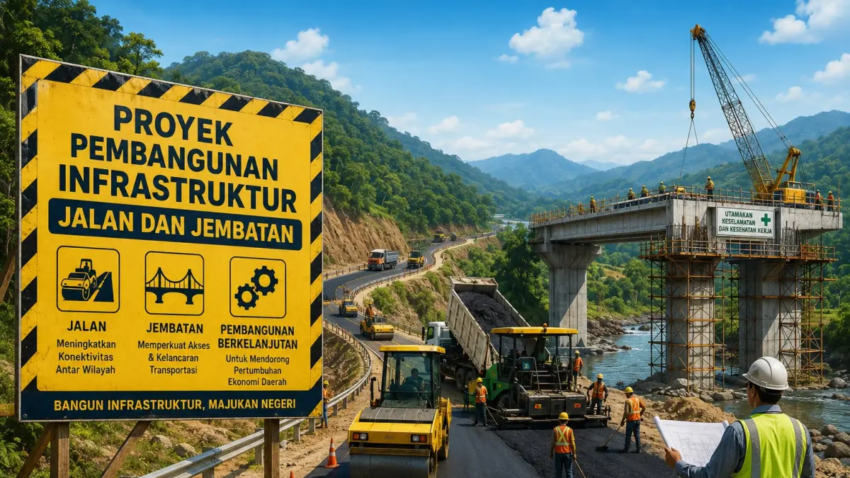 Proyek Jalan dan Jembatan Rp604,8 Miliar di Sulteng Dimulai, Rekonstruksi Palu-Kulawi Jadi Prioritas