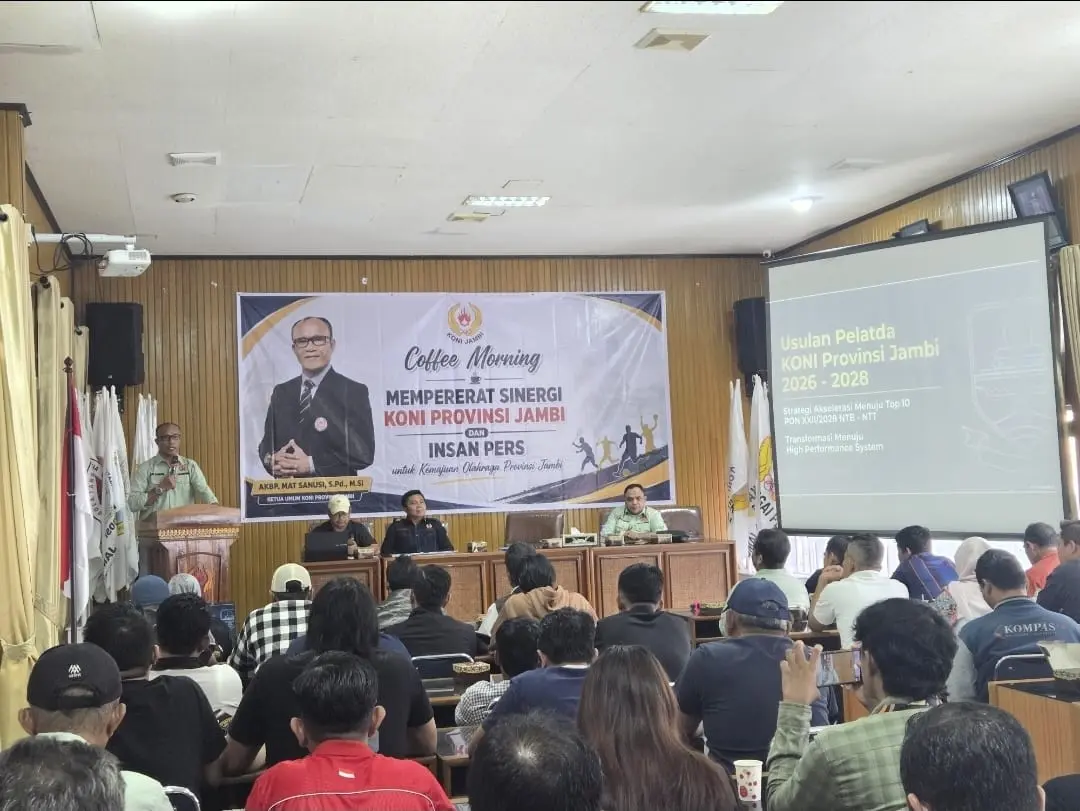 KONI Jambi Target PON 2028 Tembus 10 Besar, Cari Dana dari Perusahaan Besar dan SKK Migas