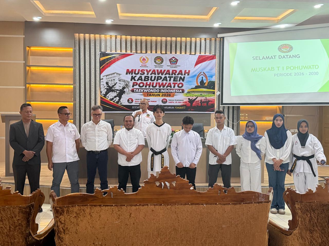 Aiptu Sopyan Umar Pimpin Taekwondo Pohuwato, Target Cetak Atlet Muda Penerus Silvana Lamanda