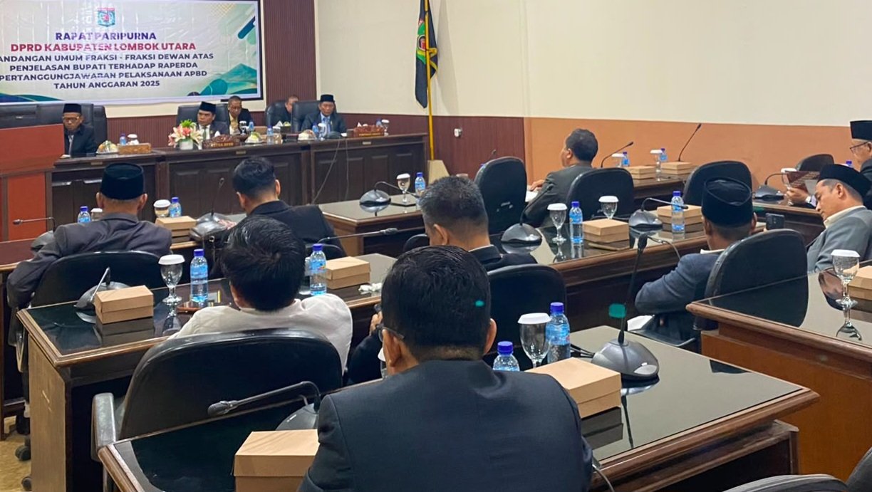 4 Fraksi DPRD Lombok Utara Soroti Silpa Rp128 Miliar dan Utang Belanja Rp32,6 Miliar di APBD 2025
