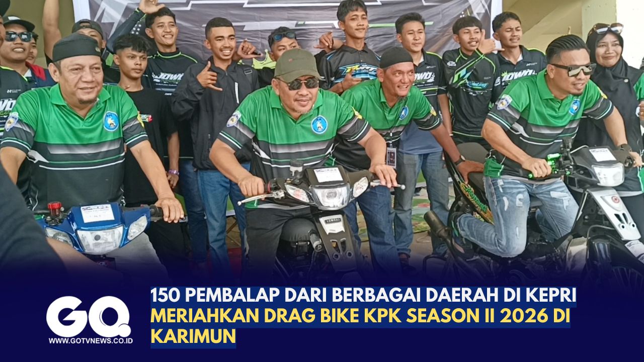 150 Pembalap dari Batam hingga Tanjungbatu Ikuti Drag Bike KPK Season II 2026 di Karimun, Digelar 3 Hari