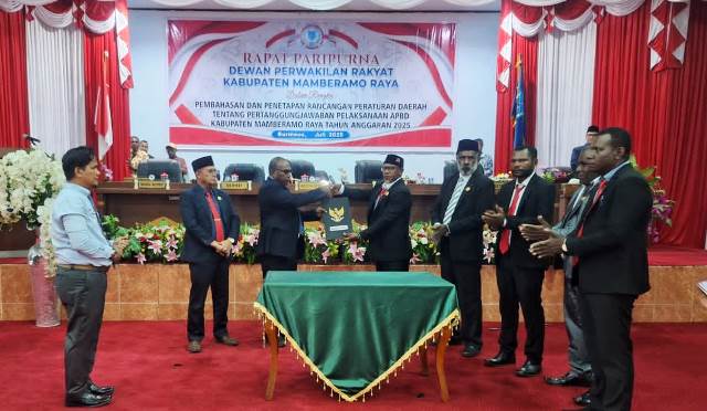 3 Kesalahan Administratif Jadi Alasan Fraksi Otsus Mamberamo Raya Tolak LPJ APBD 2025
