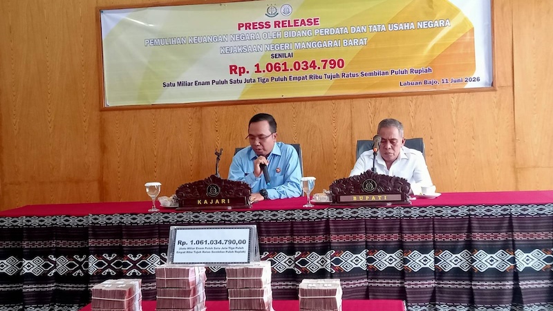 Pemkab Manggarai Barat Gandeng Kejaksaan Tagih Piutang Pajak Hotel dan Restoran, Baru Rp1 Miliar dari Target Rp8 Miliar