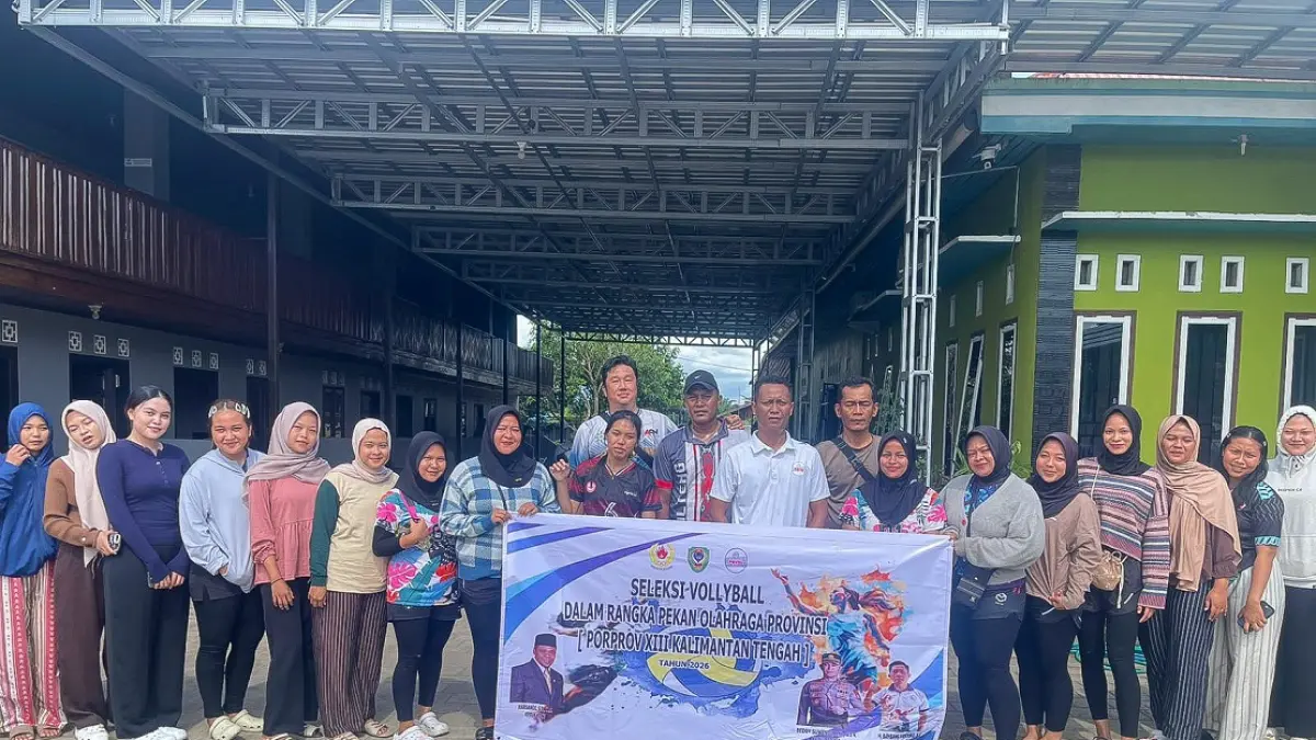 PBVSI Seruyan Tetapkan 28 Pemain untuk Porprov Kalteng 2026, Target Emas di Cabang Bola Voli