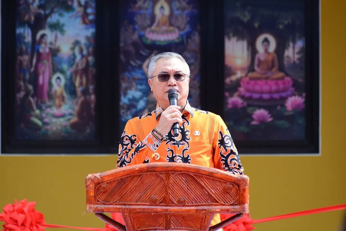 Bupati Malinau Resmikan Gedung SMB Samadinah, Pusat Pembinaan Karakter Generasi Muda Buddha dengan Dana Hibah Pemkab