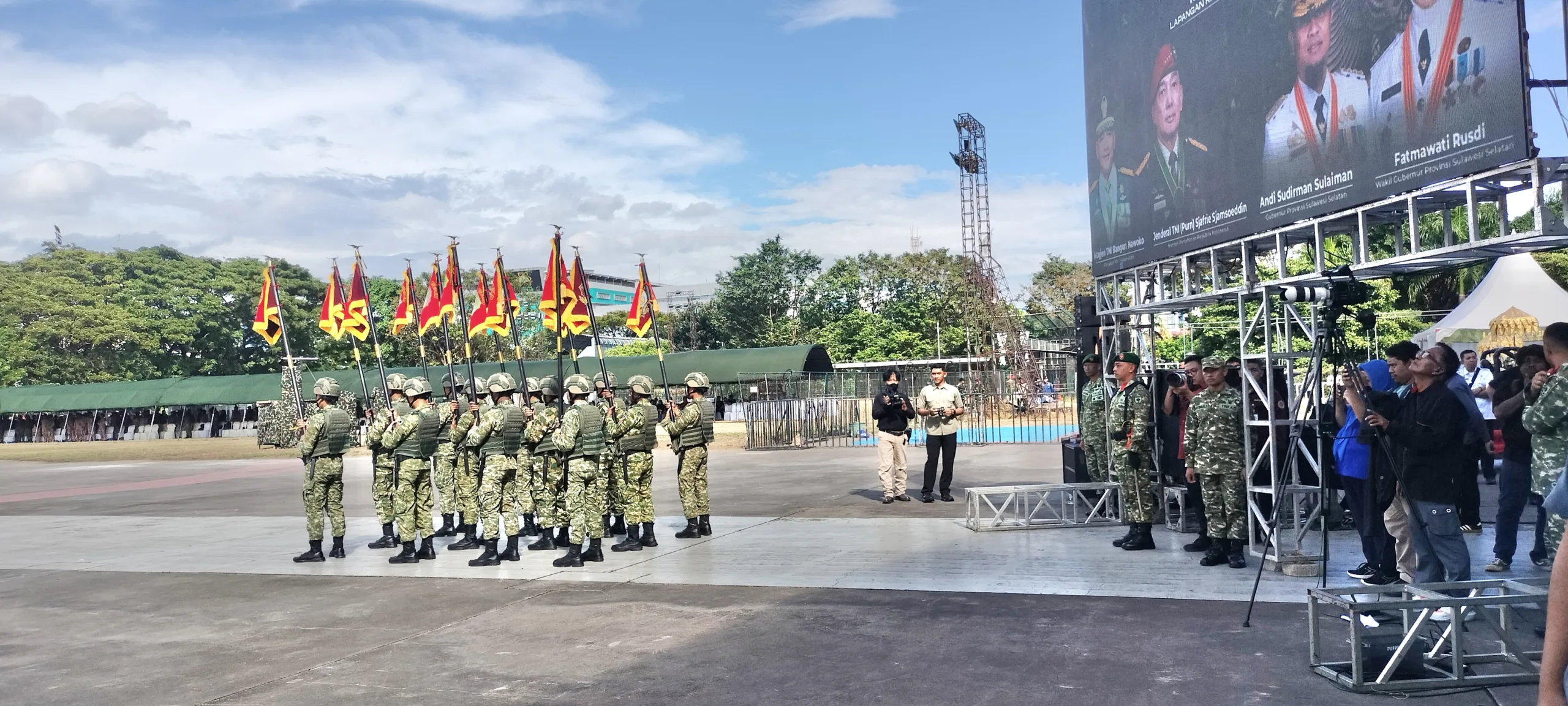 2.500 ASN Pemprov Sulsel Resmi Jadi Komcad, Disumpah di Lapangan Karebosi Makassar