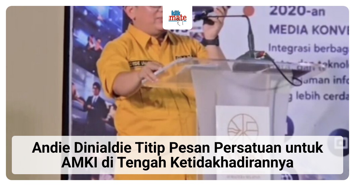Ketua DPRD Sumsel Andie Dinialdie Telepon Dede Umar Saat Pelantikan AMKI, Sampaikan Pesan Persatuan dari Jakarta