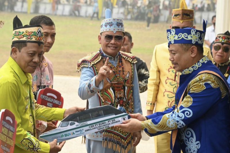 Gubernur Kalteng Pacu Sinergi Pembangunan di Hari Jadi ke-67 Barito Selatan, Soroti Karhutla dan UMKM