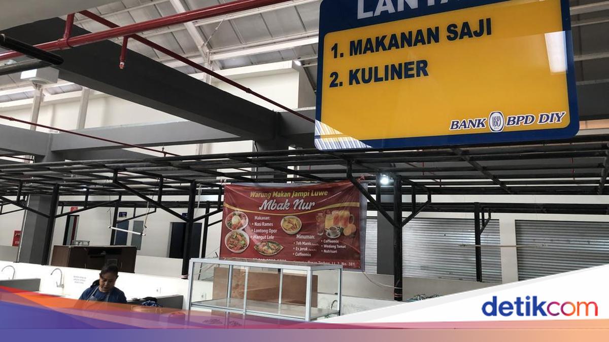 Omzet Pedagang Kuliner Pasar Terban Jogja Anjlok Usai Revitalisasi, Kurang Promosi Dituding Jadi Biang Kerok